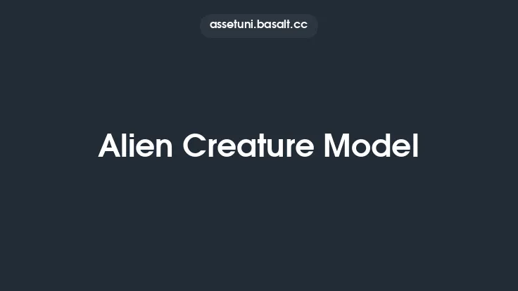 Alien Creature Model Thumbnail