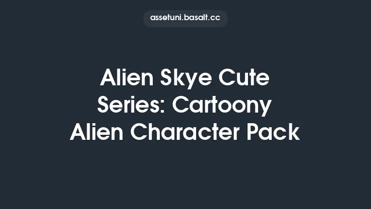Alien Skye Cute Series: Cartoony Alien Character Pack Thumbnail