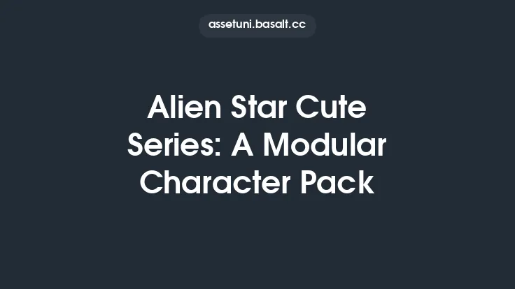 Alien Star Cute Series: A Modular Character Pack Thumbnail