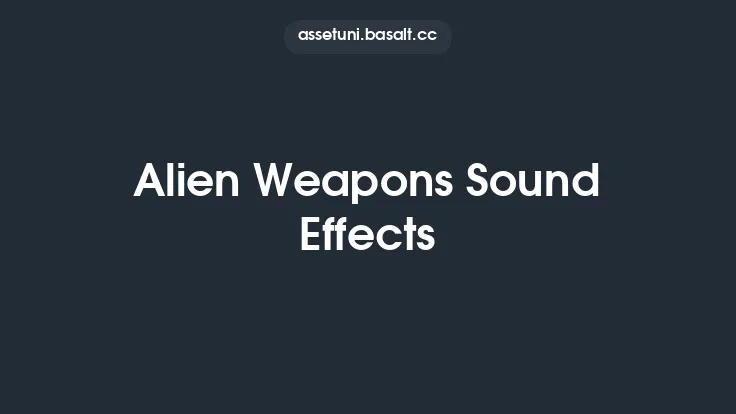 Alien Weapons Sound Effects Thumbnail