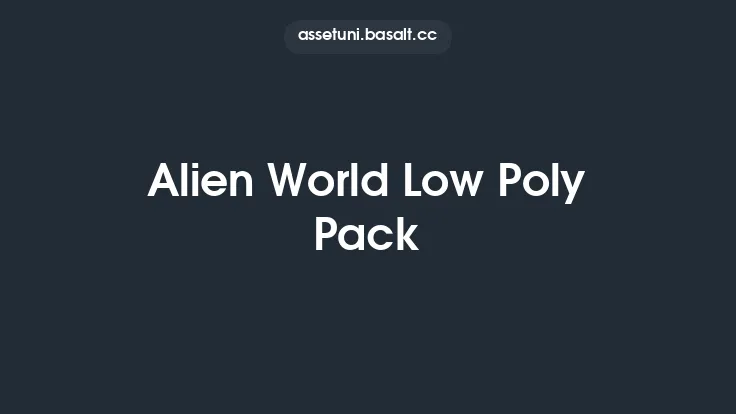 Alien World Low Poly Pack Thumbnail