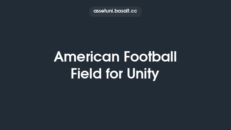 American Football Field for Unity Thumbnail