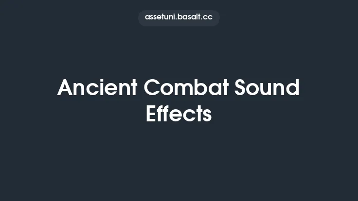 Ancient Combat Sound Effects Thumbnail