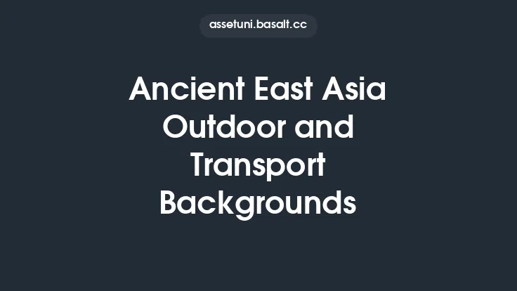 Ancient East Asia Outdoor and Transport Backgrounds Thumbnail