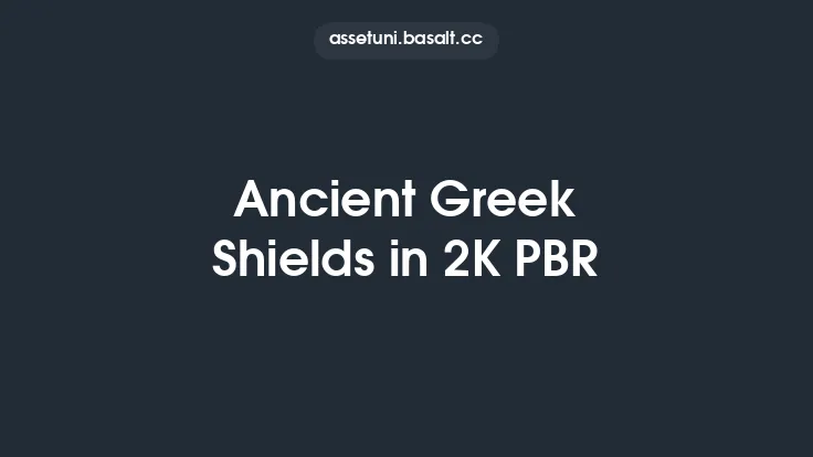 Ancient Greek Shields in 2K PBR Thumbnail
