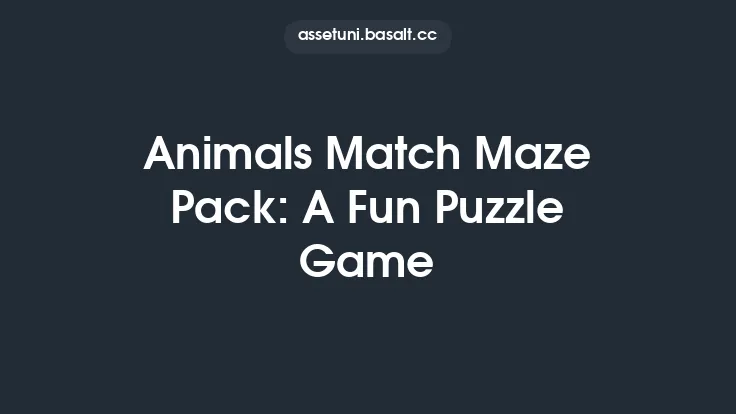 Animals Match Maze Pack: A Fun Puzzle Game Thumbnail