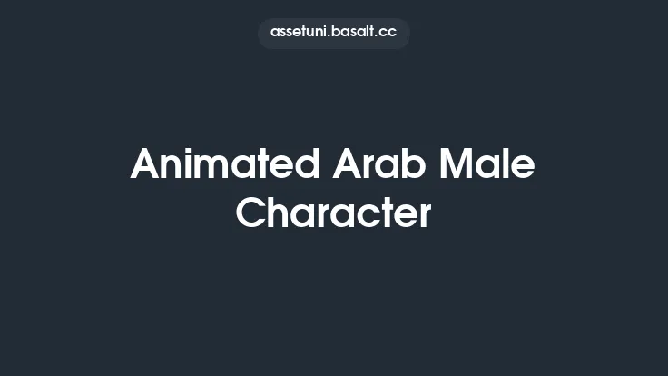 Animated Arab Male Character Thumbnail