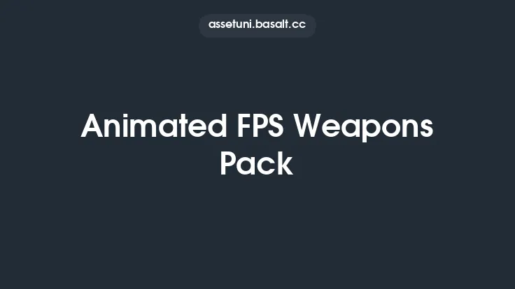 Animated FPS Weapons Pack Thumbnail