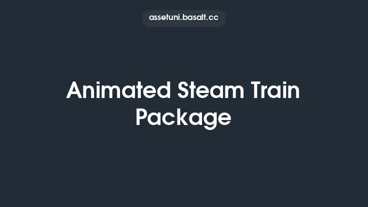 Animated Steam Train Package Thumbnail