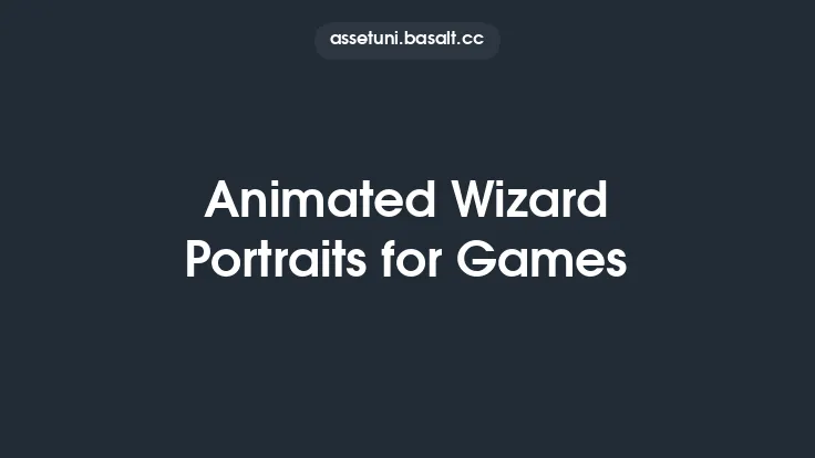 Animated Wizard Portraits for Games Thumbnail