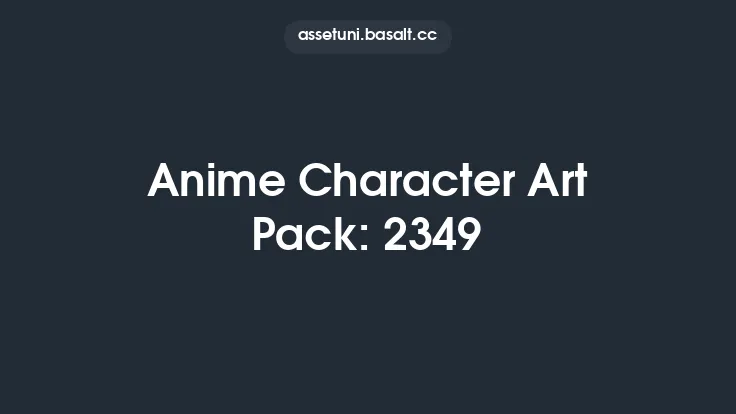 Anime Character Art Pack: 2349 Thumbnail