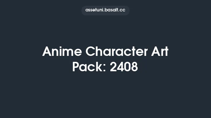 Anime Character Art Pack: 2408 Thumbnail