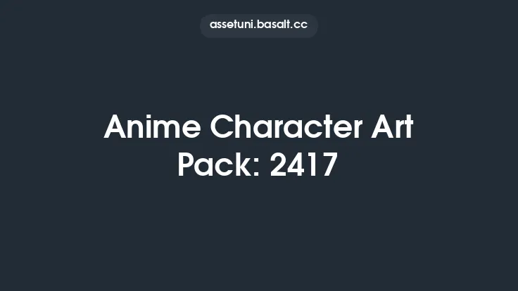 Anime Character Art Pack: 2417 Thumbnail