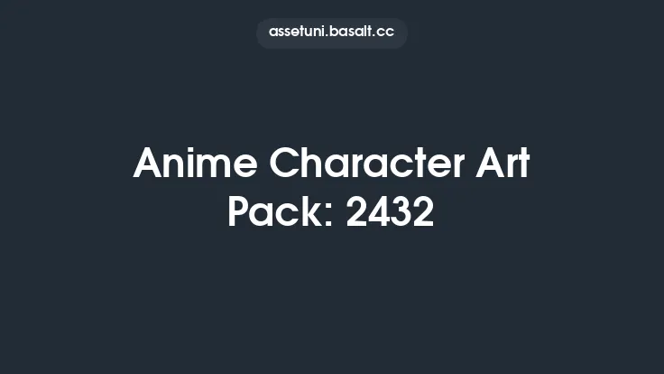 Anime Character Art Pack: 2432 Thumbnail