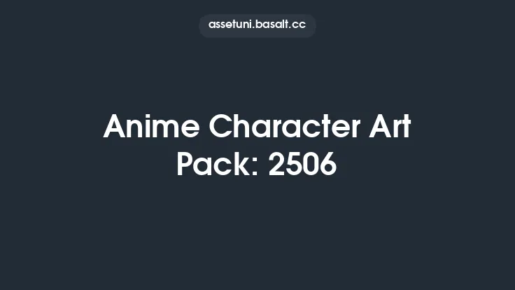 Anime Character Art Pack: 2506 Thumbnail