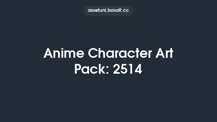 Anime Character Art Pack: 2514 Thumbnail