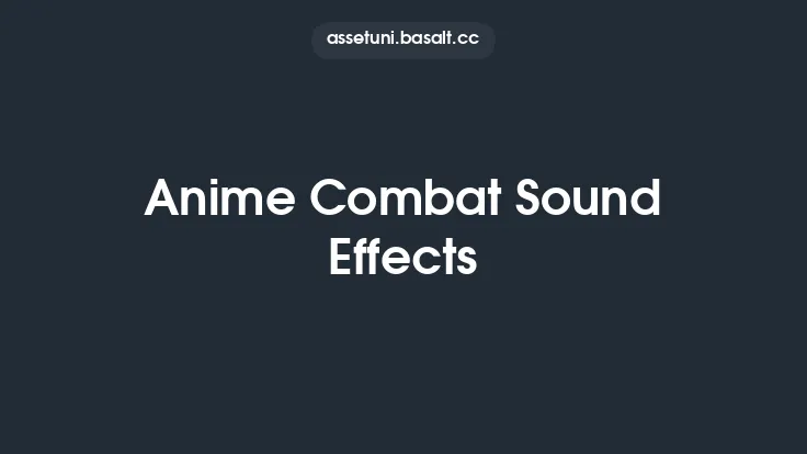 Anime Combat Sound Effects Thumbnail