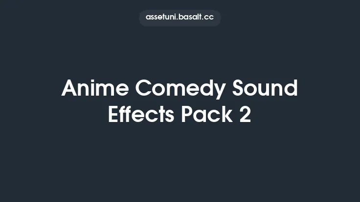 Anime Comedy Sound Effects Pack 2 Thumbnail