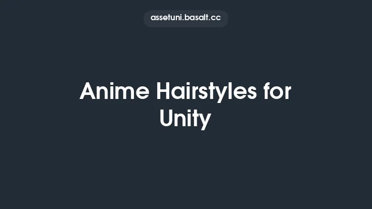 Anime Hairstyles for Unity Thumbnail