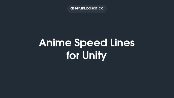 Anime Speed Lines for Unity Thumbnail