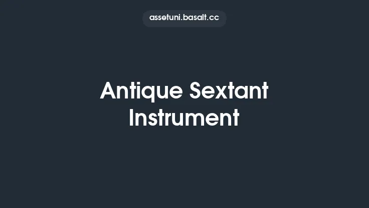 Antique Sextant Instrument Thumbnail