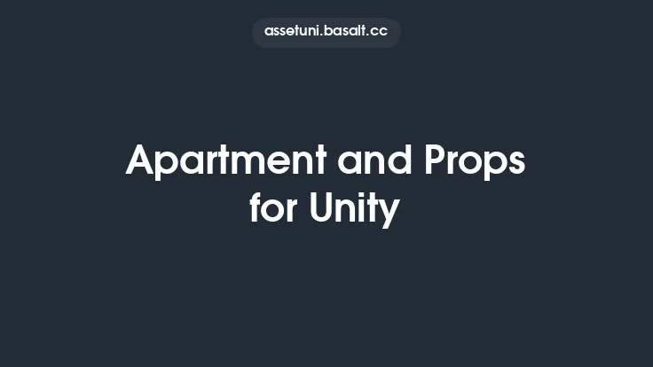 Apartment and Props for Unity Thumbnail