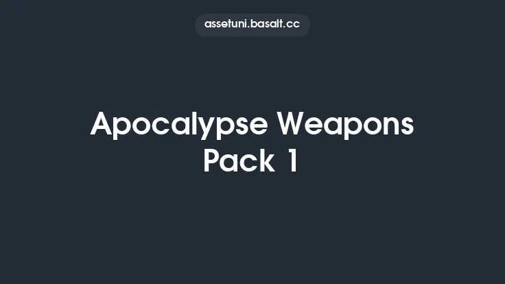 Apocalypse Weapons Pack 1 Thumbnail