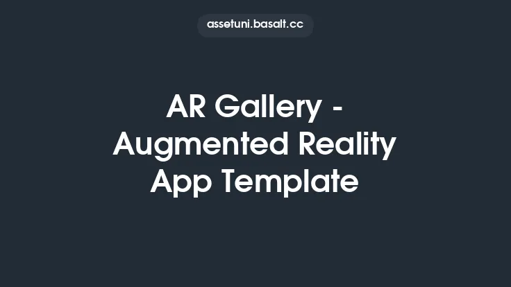 AR Gallery - Augmented Reality App Template Thumbnail