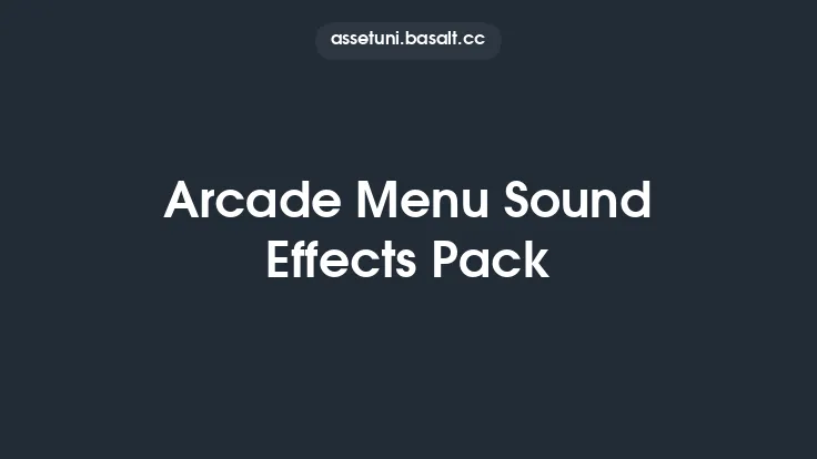 Arcade Menu Sound Effects Pack Thumbnail