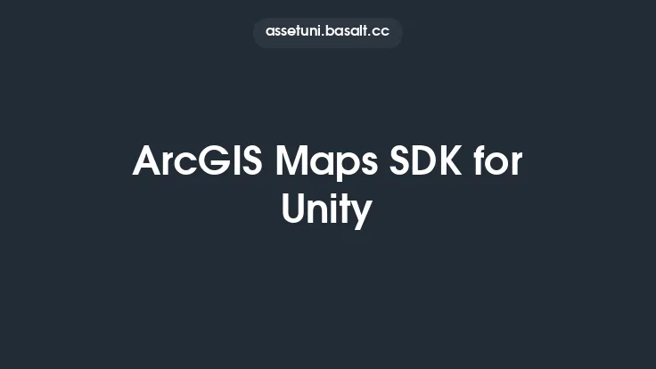 ArcGIS Maps SDK for Unity Thumbnail