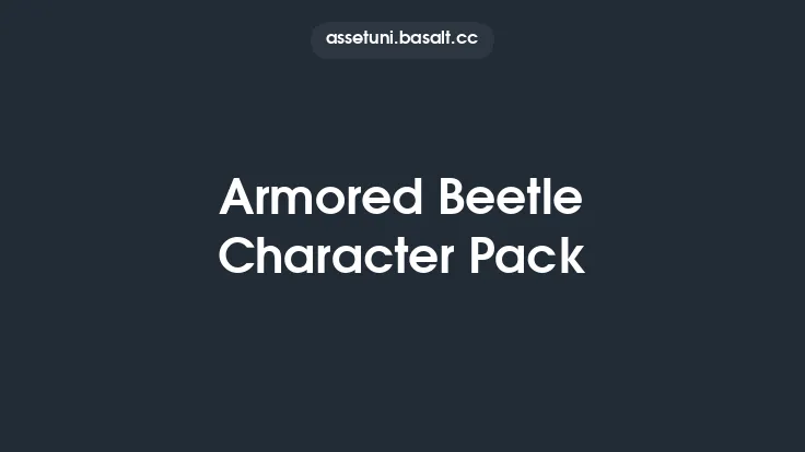 Armored Beetle Character Pack Thumbnail