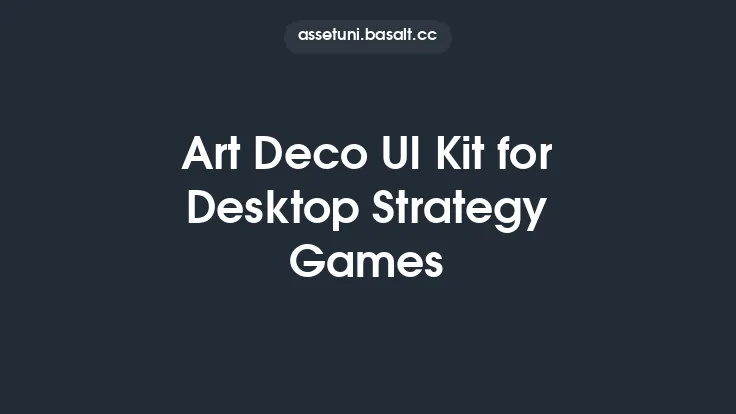 Art Deco UI Kit for Desktop Strategy Games Thumbnail