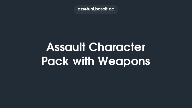 Assault Character Pack with Weapons Thumbnail