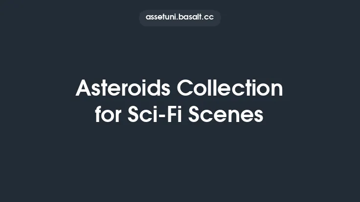 Asteroids Collection for Sci-Fi Scenes Thumbnail