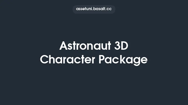 Astronaut 3D Character Package Thumbnail