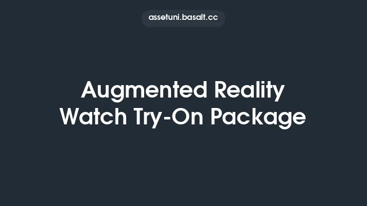 Augmented Reality Watch Try-On Package Thumbnail