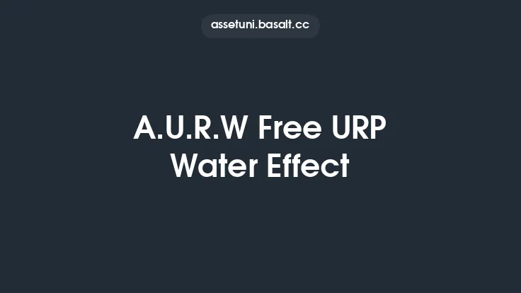 A.U.R.W Free URP Water Effect Thumbnail