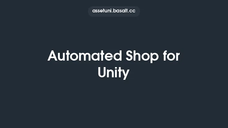 Automated Shop for Unity Thumbnail