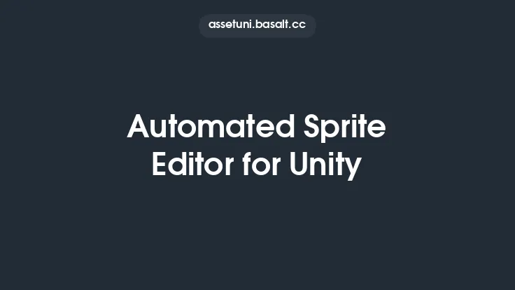 Automated Sprite Editor for Unity Thumbnail