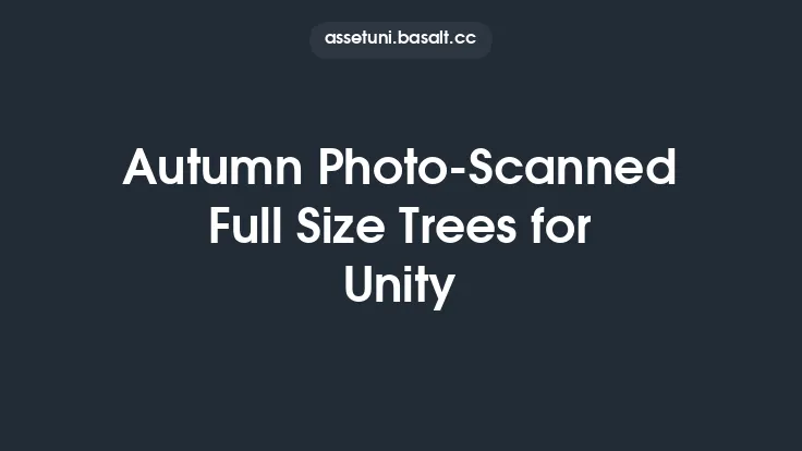 Autumn Photo-Scanned Full Size Trees for Unity Thumbnail