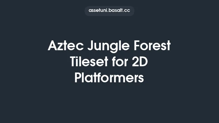 Aztec Jungle Forest Tileset for 2D Platformers Thumbnail