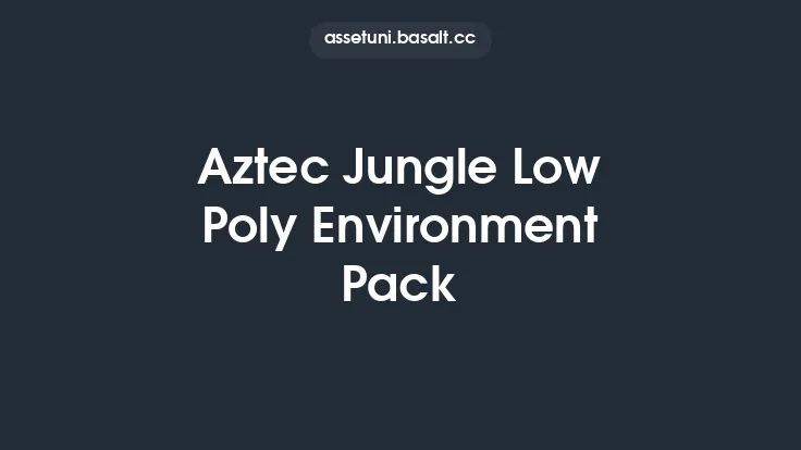 Aztec Jungle Low Poly Environment Pack Thumbnail