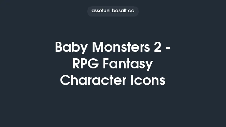 Baby Monsters 2 - RPG Fantasy Character Icons Thumbnail