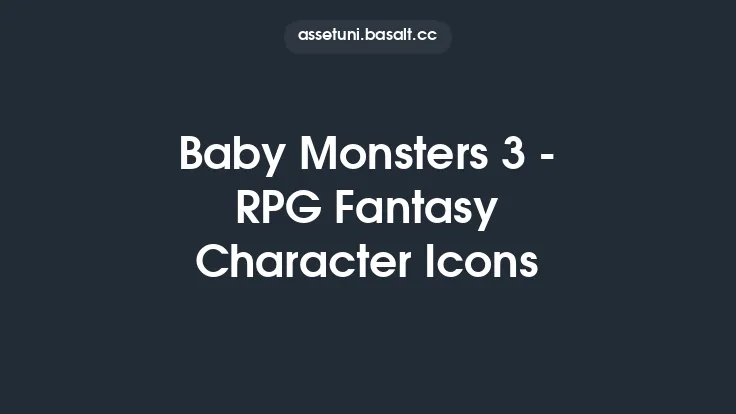 Baby Monsters 3 - RPG Fantasy Character Icons Thumbnail