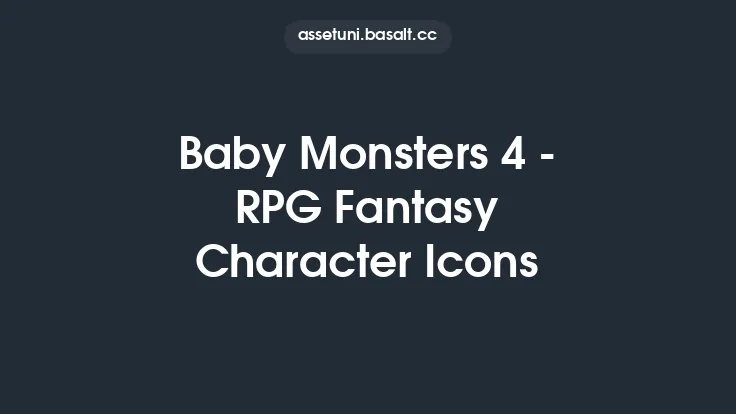Baby Monsters 4 - RPG Fantasy Character Icons Thumbnail
