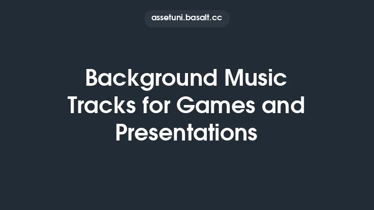 Background Music Tracks for Games and Presentations Thumbnail