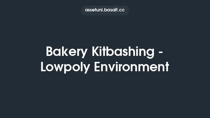 Bakery Kitbashing - Lowpoly Environment Thumbnail