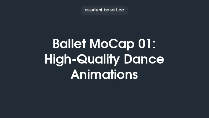 Ballet MoCap 01: High-Quality Dance Animations Thumbnail