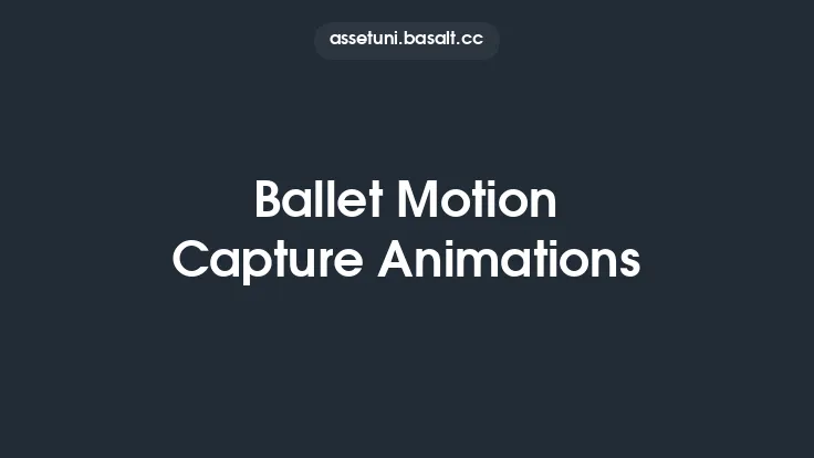 Ballet Motion Capture Animations Thumbnail