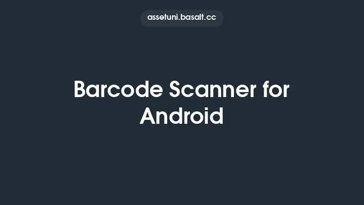 Barcode Scanner for Android Thumbnail